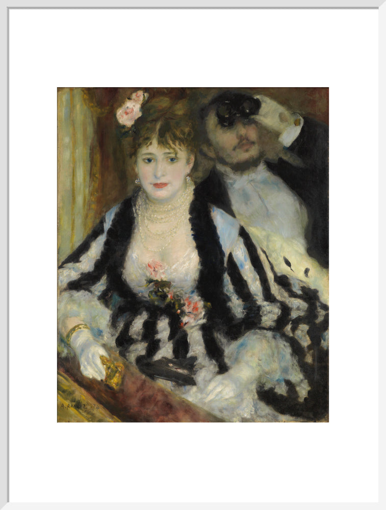 La Loge (art print, extra large, white)