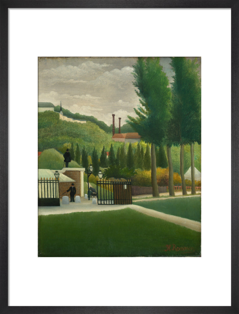 The Toll Gate (art print, medium, black)