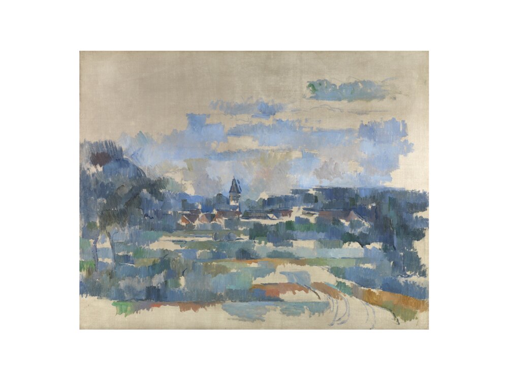 Turning road (art print, medium, unframed)