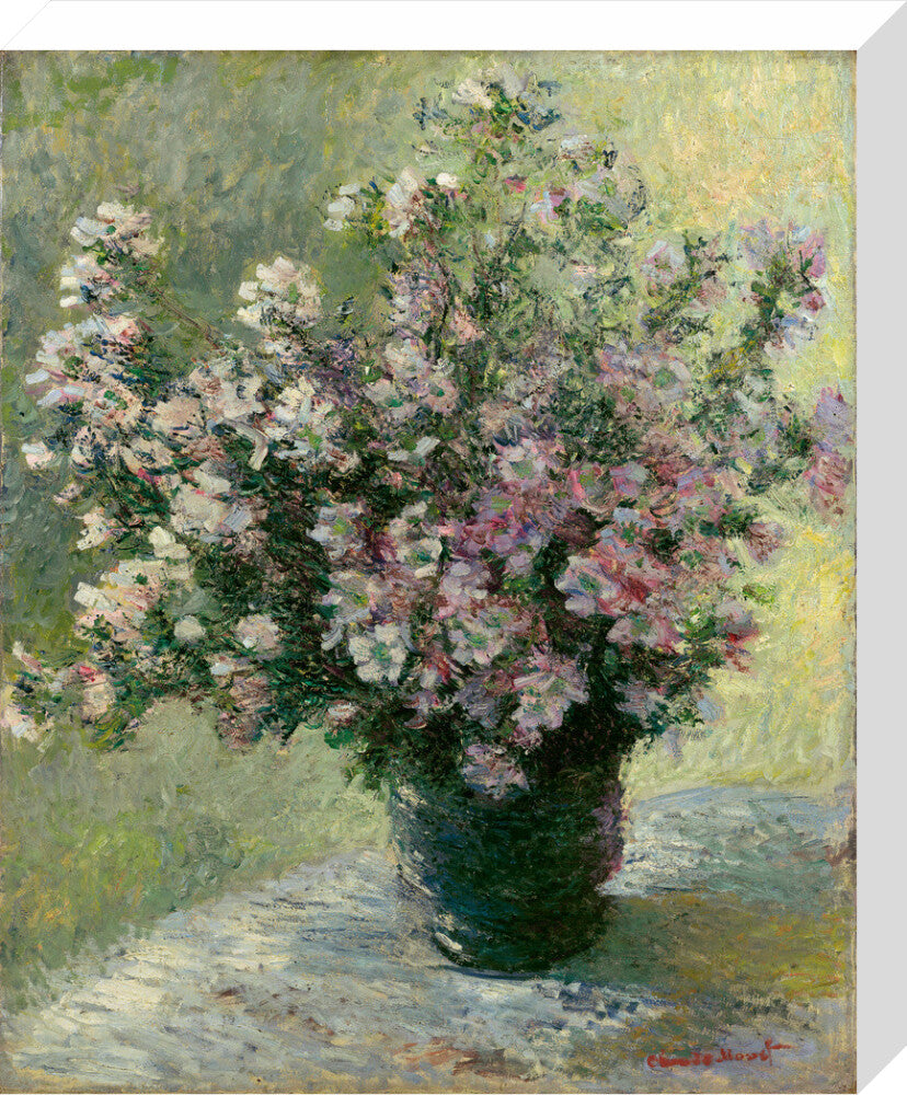Vase of Flowers (stretched canvas, medium, unframed)