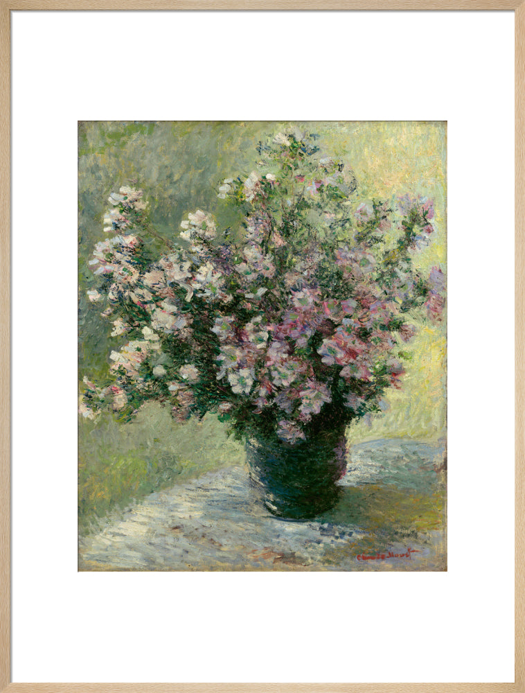 Vase of Flowers (art print, extra large, natural)