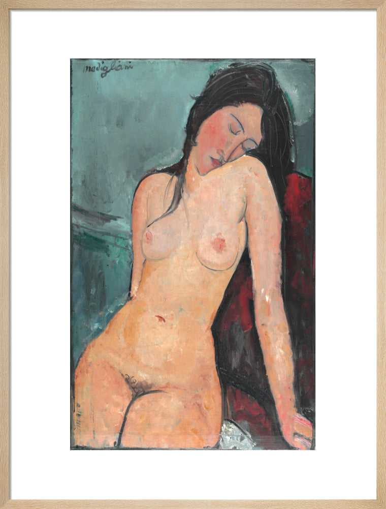 Female nude (art print, large, natural)