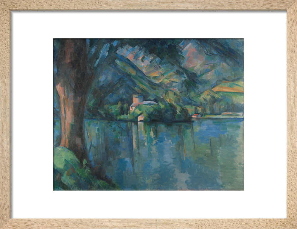 Lac d'Annecy (art print, small, natural)
