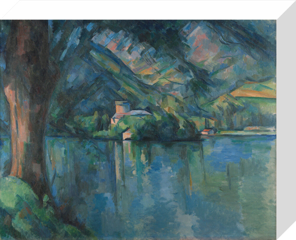 Lac d'Annecy (stretched canvas, small, unframed)