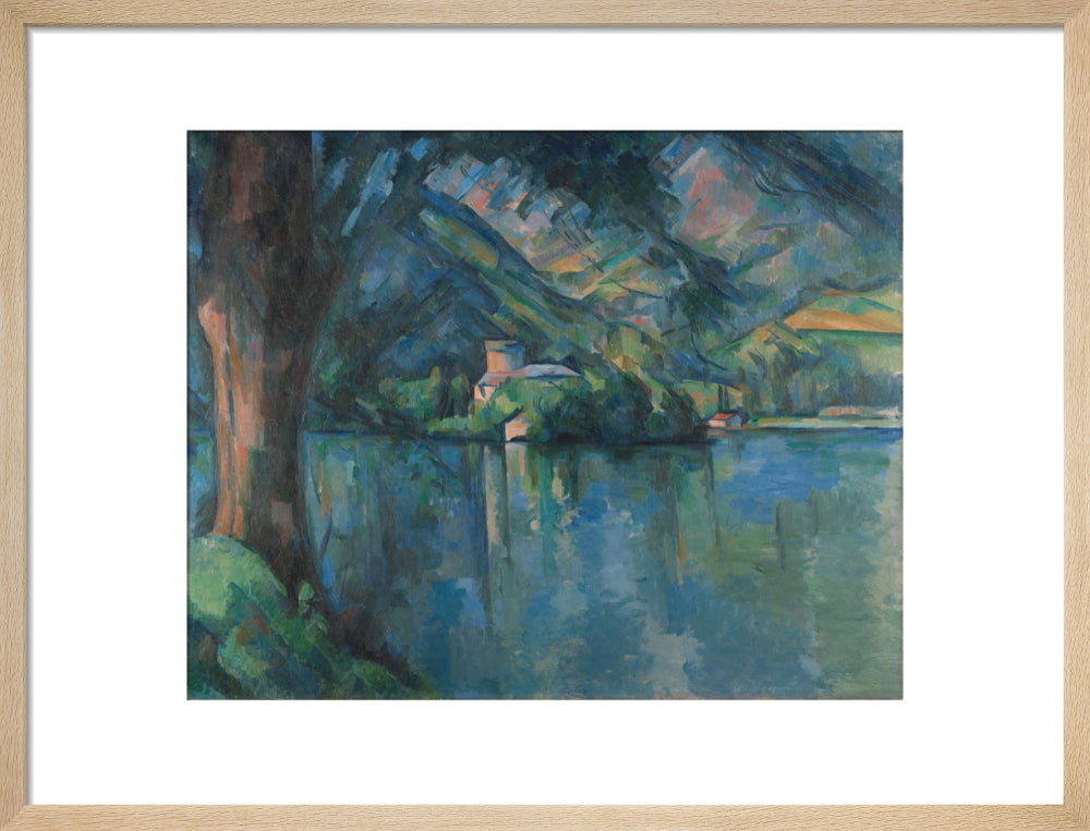 Lac d'Annecy (art print, medium, natural)