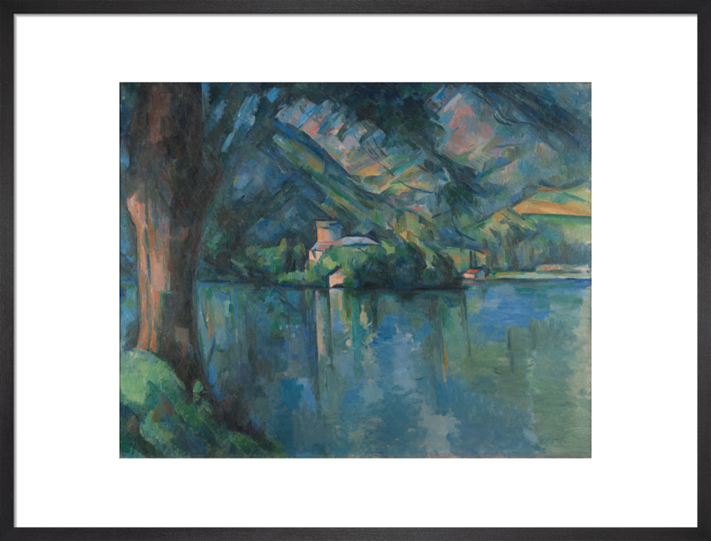 Lac d'Annecy (art print, large, black)
