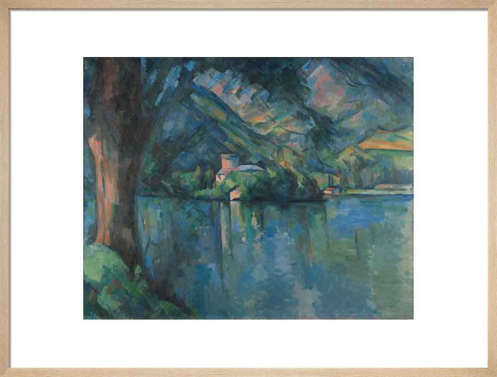 Lac d'Annecy (art print, large, natural)
