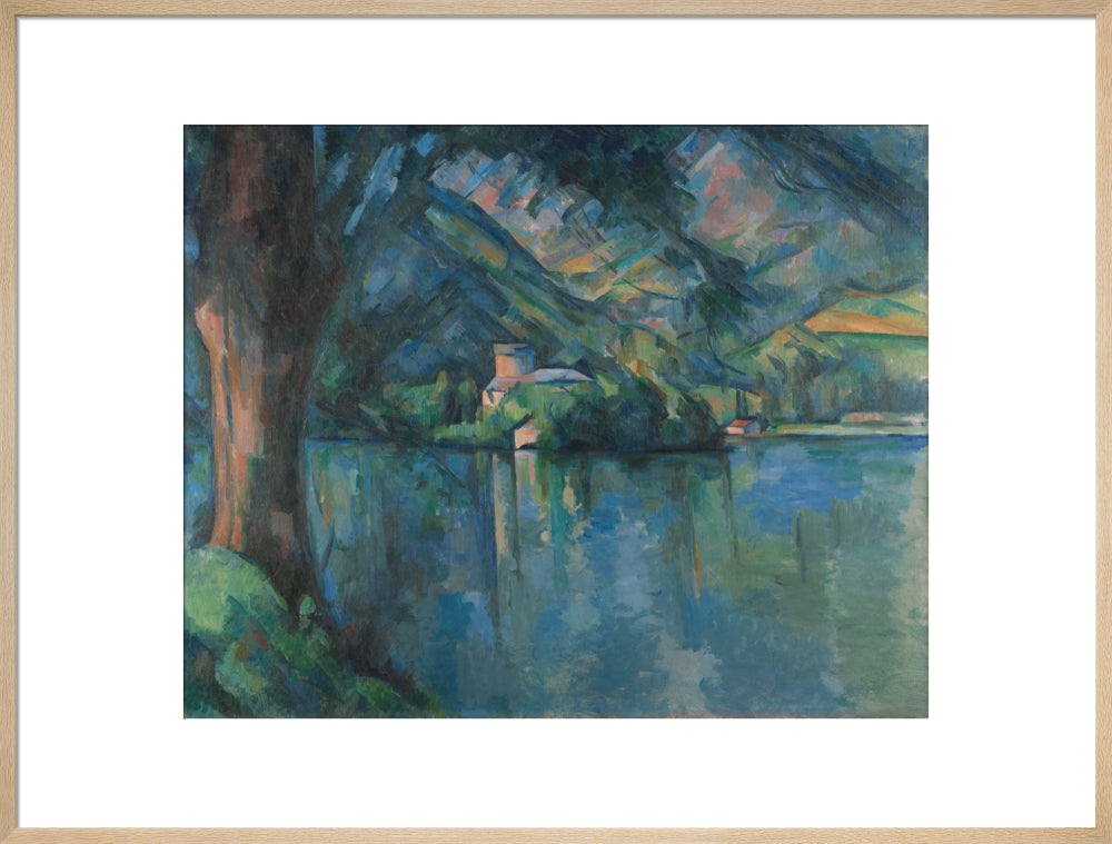 Lac d'Annecy (art print, extra large, natural)