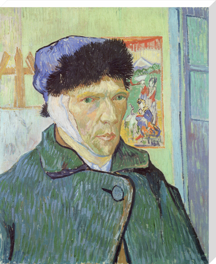 Self-Portrait with Bandaged Ear (stretched canvas, extra large, unframed)