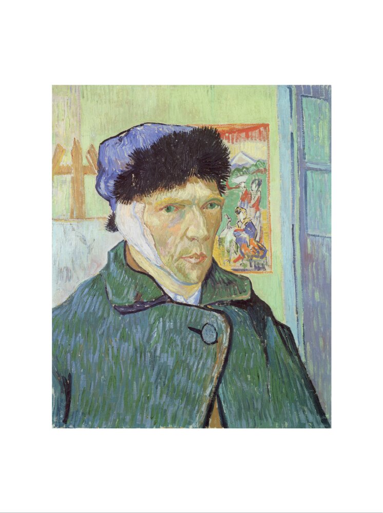 Self-Portrait with Bandaged Ear (art print, extra large, unframed)