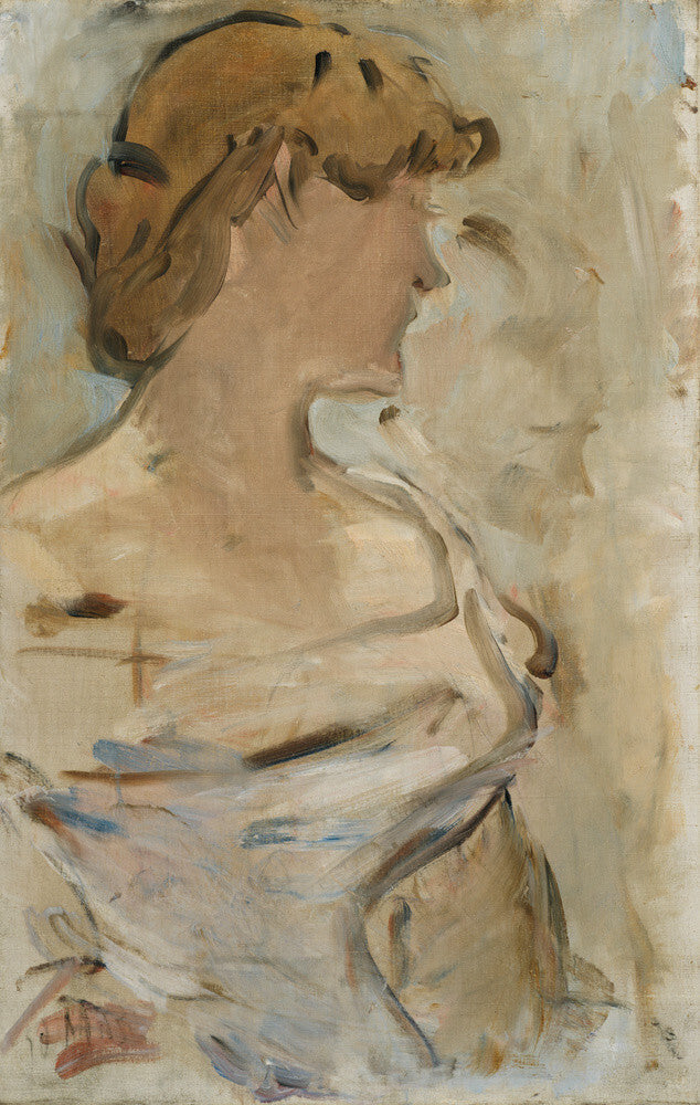 Au Bal - Marguerite de Conflans en toilette de bal
