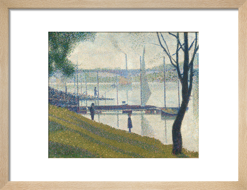 The Bridge at Courbevoie (art print, small, natural)