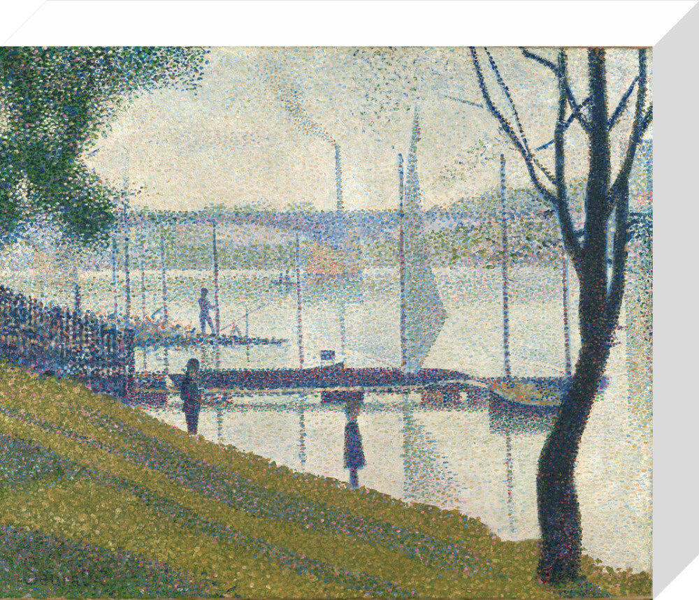 The Bridge at Courbevoie (stretched canvas, small, unframed)