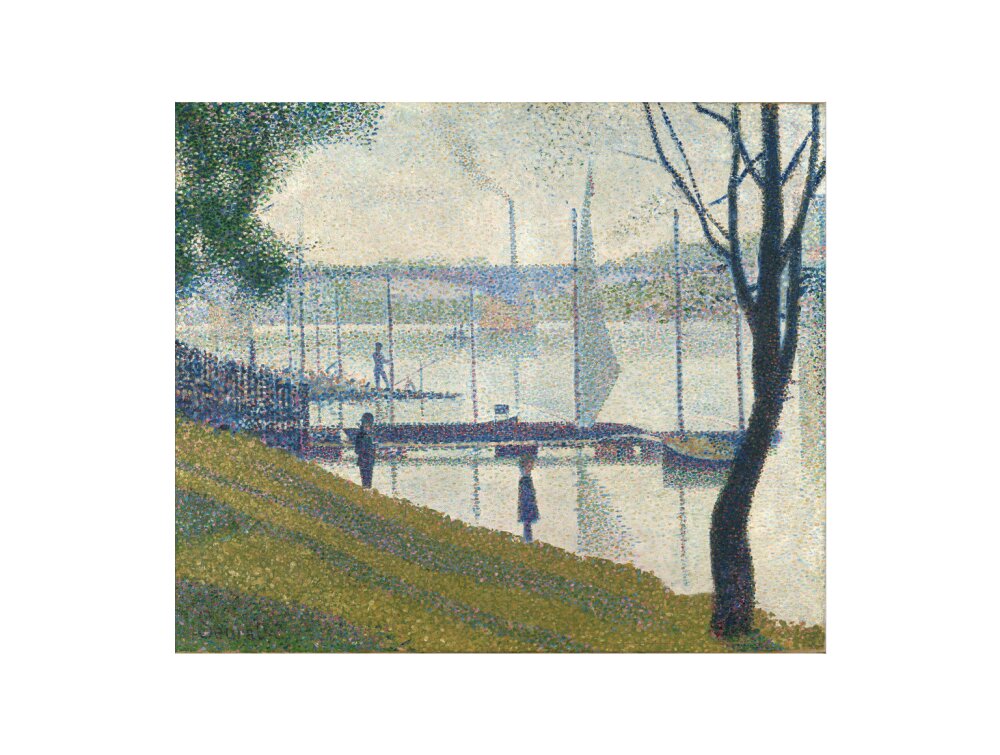 The Bridge at Courbevoie (art print, medium, unframed)
