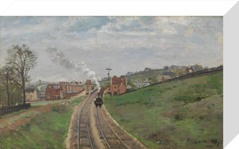 Lordship Lane Station, Dulwich (stretched canvas, small, unframed)