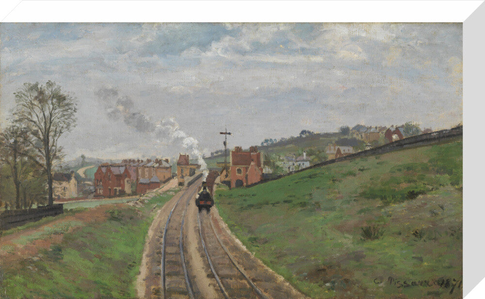 Lordship Lane Station, Dulwich (stretched canvas, medium, unframed)