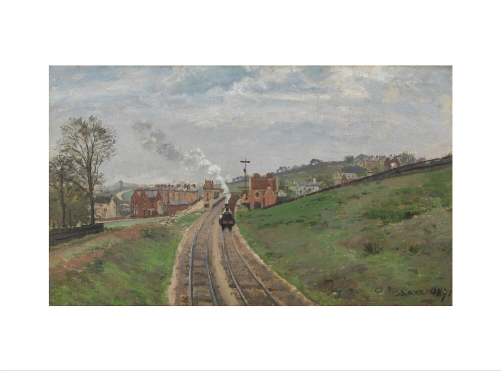Lordship Lane Station, Dulwich (art print, large, unframed)
