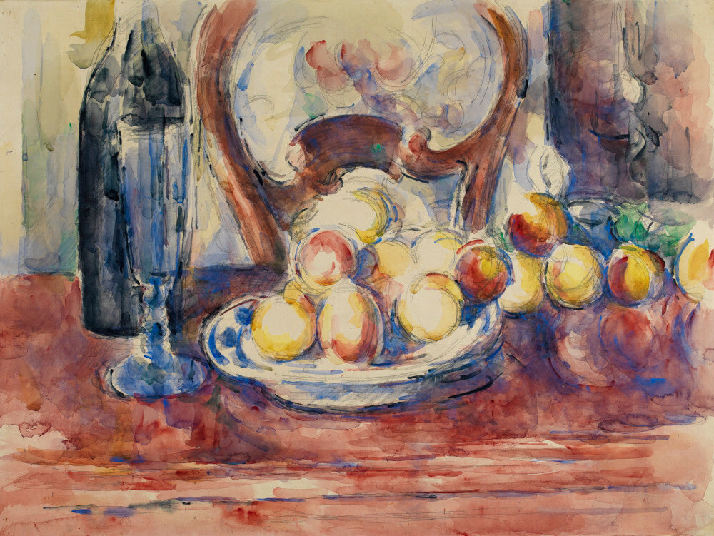 Apples, Bottle and Chairback