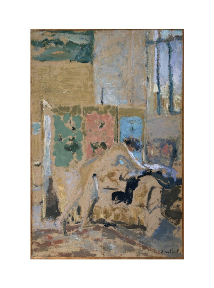 Interior with a Screen (art print, small, unframed)
