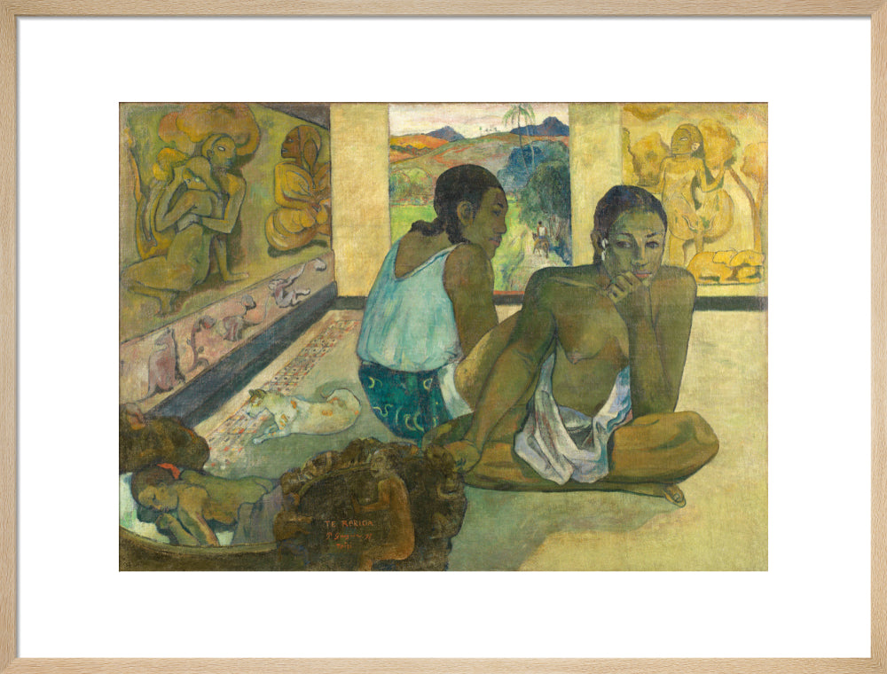 Te Rerioa (art print, large, natural)