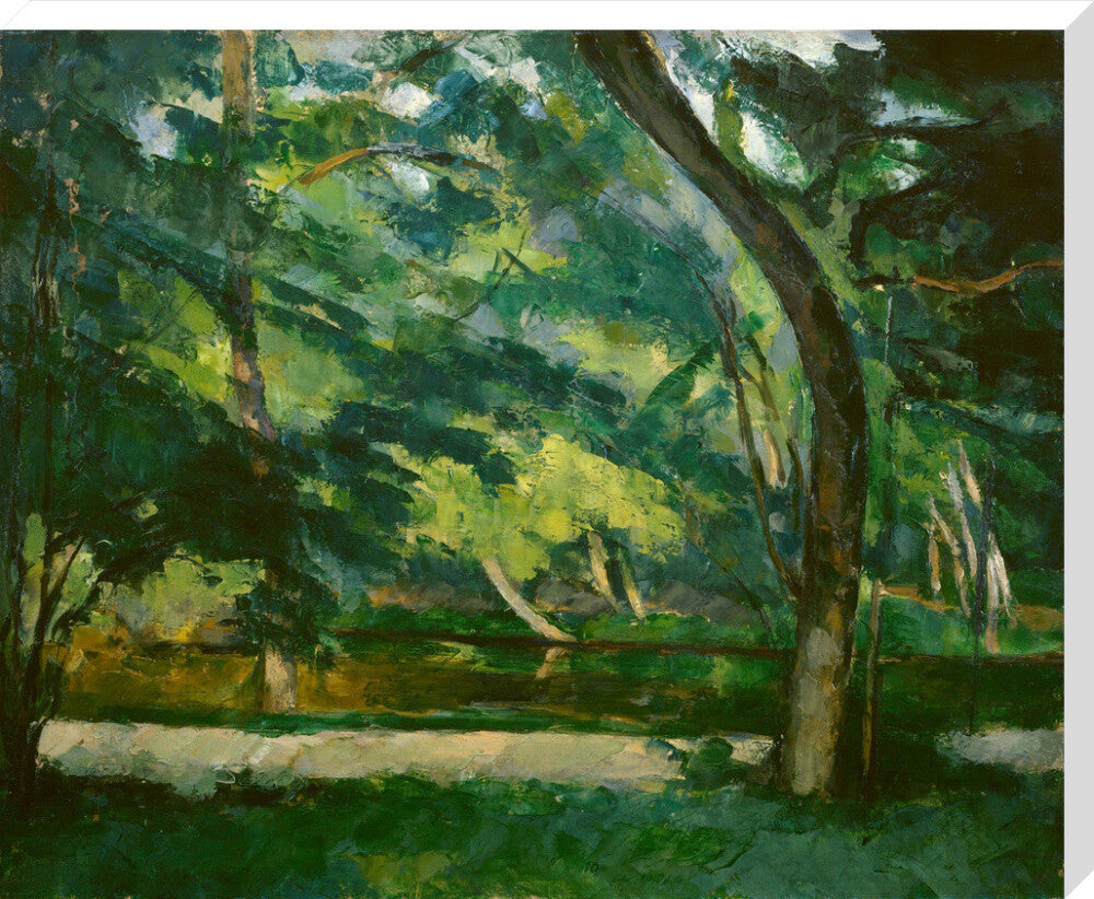 L'Etang des Soeurs, Osny (stretched canvas, extra large, unframed)