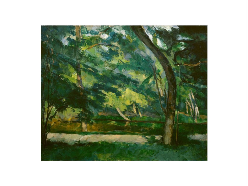 L'Etang des Soeurs, Osny (art print, large, unframed)