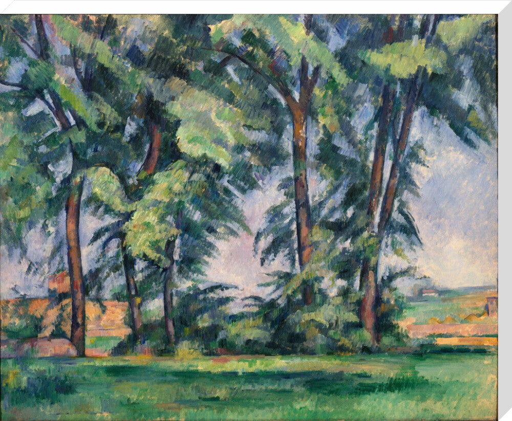 Tall Trees at the Jas de Bouffan (stretched canvas, extra large, unframed)
