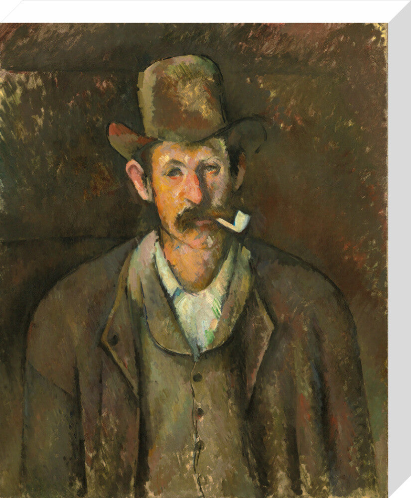 Man with a Pipe (stretched canvas, medium, unframed)