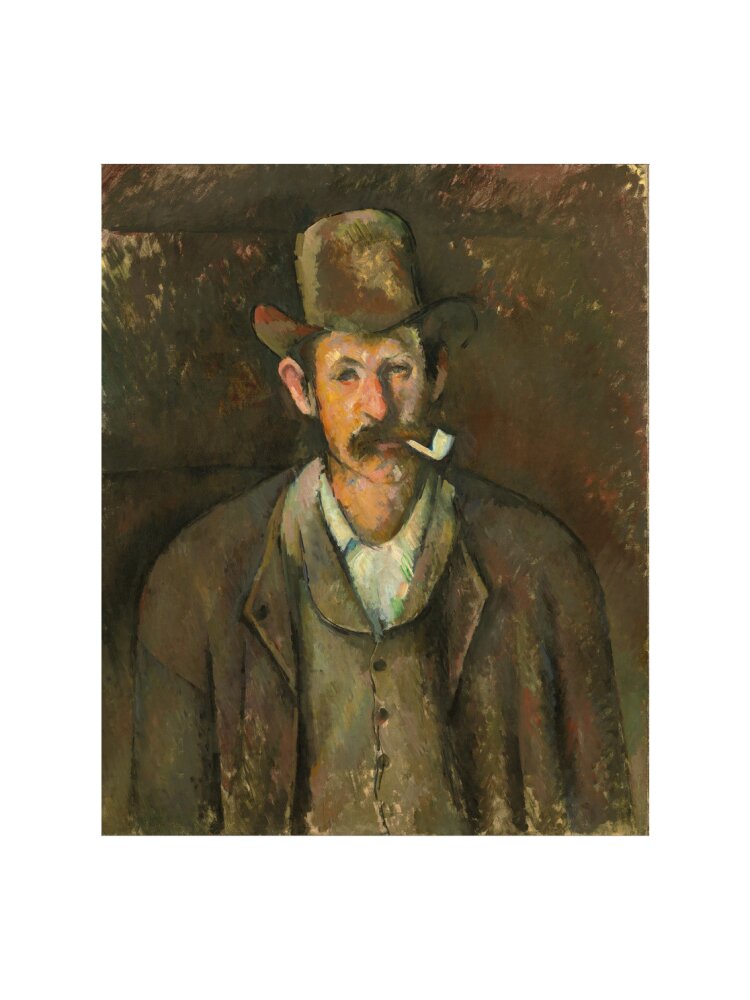 Man with a Pipe (art print, extra large, unframed)