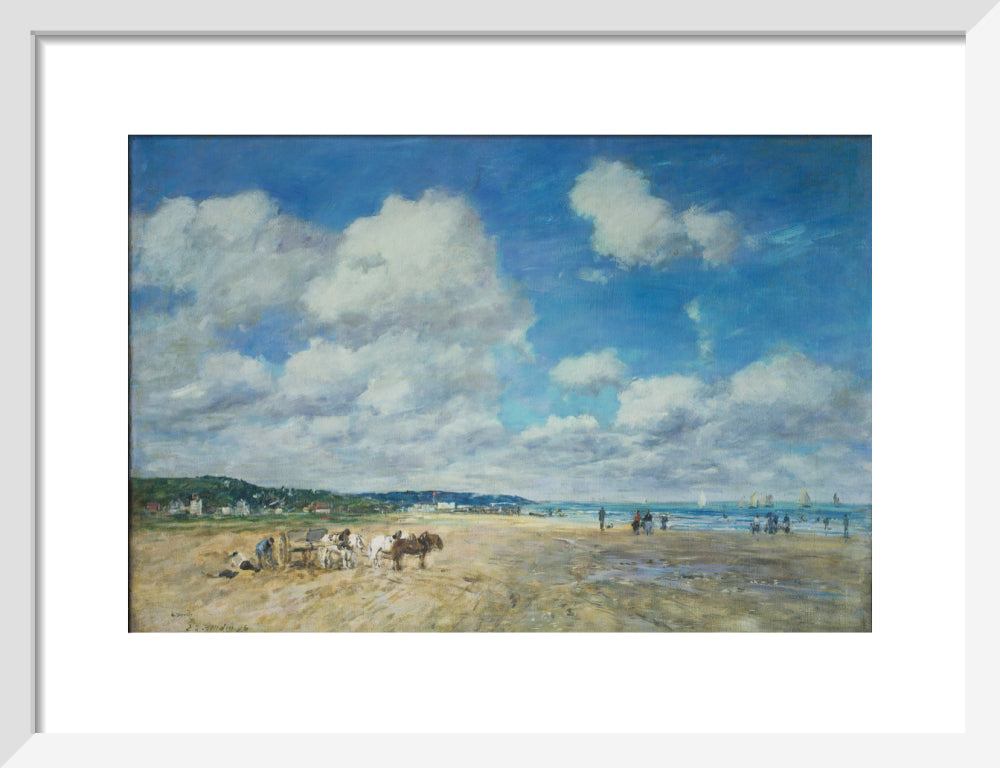 Deauville (art print, small, white)