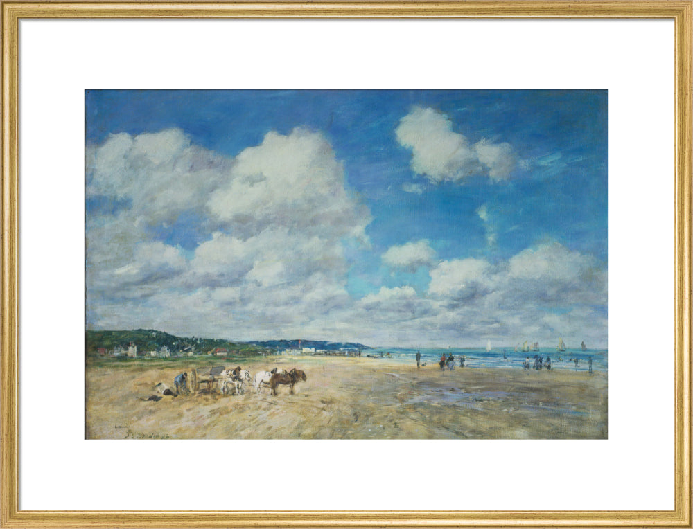 Deauville (art print, large, gold)