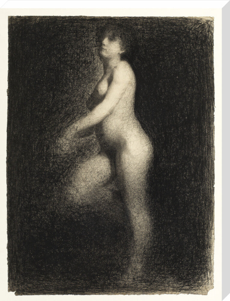 Female Nude (stretched canvas, extra large, unframed)