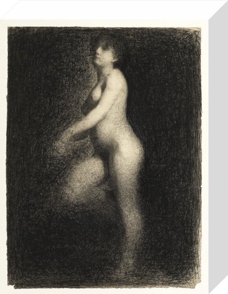 Female Nude (stretched canvas, small, unframed)