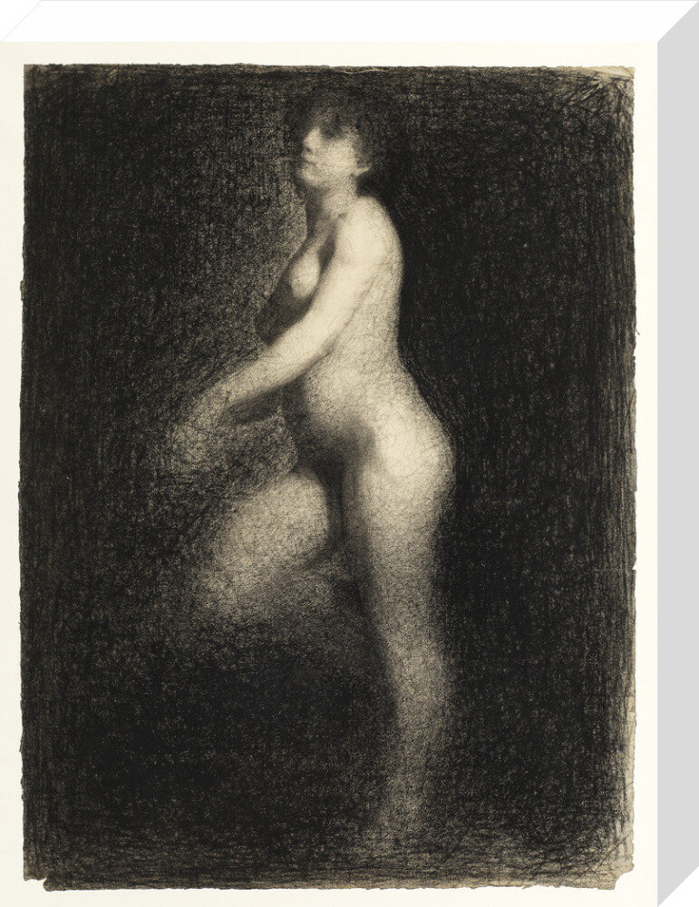 Female Nude (stretched canvas, medium, unframed)