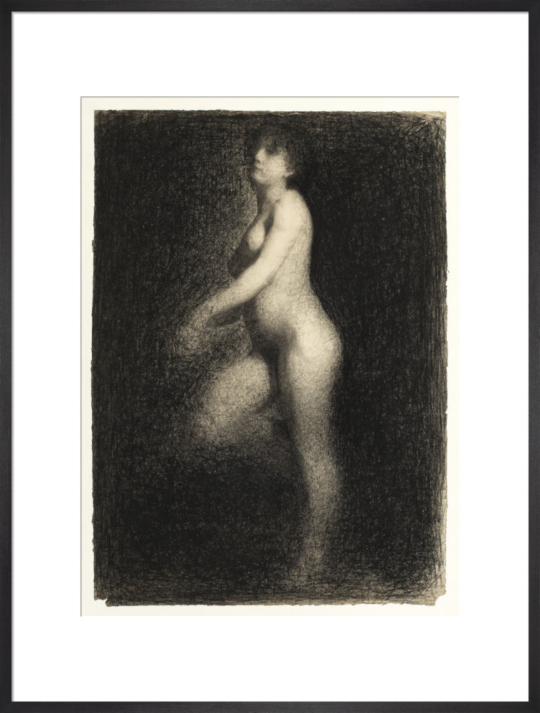 Female Nude (art print, extra large, black)