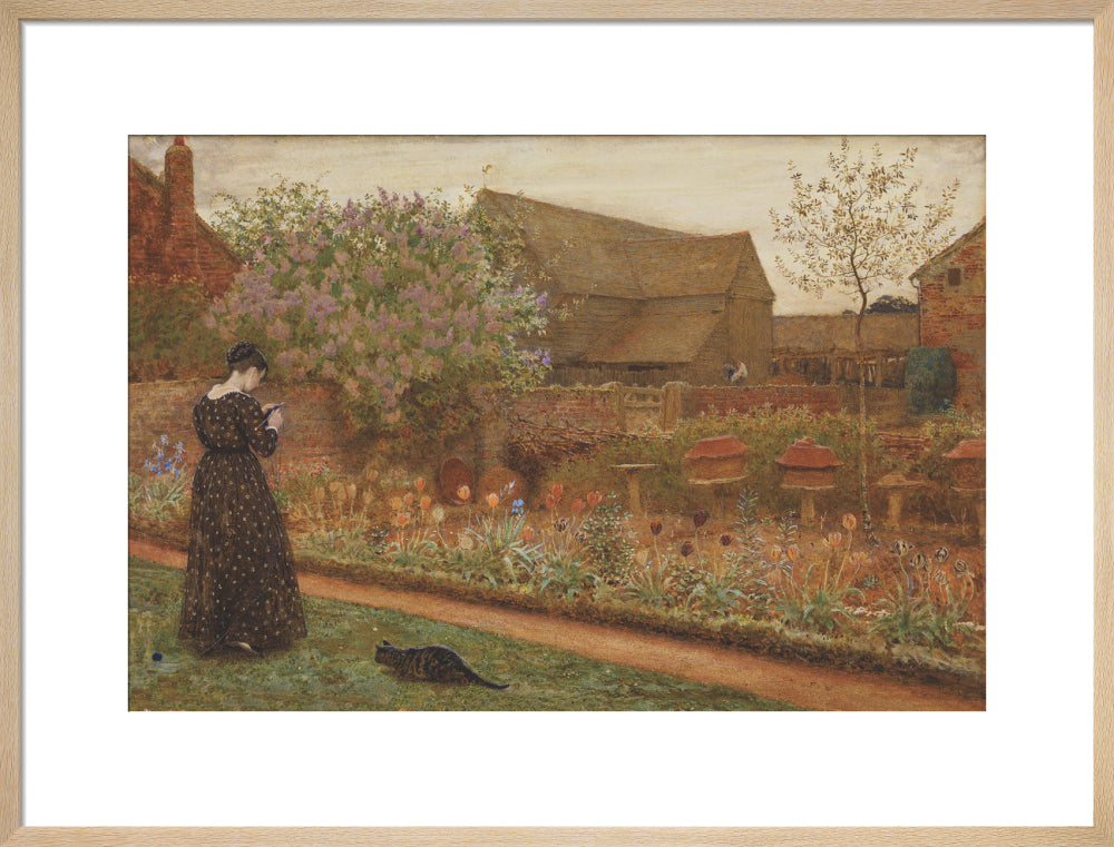 The Old Farm Garden (art print, large, natural)