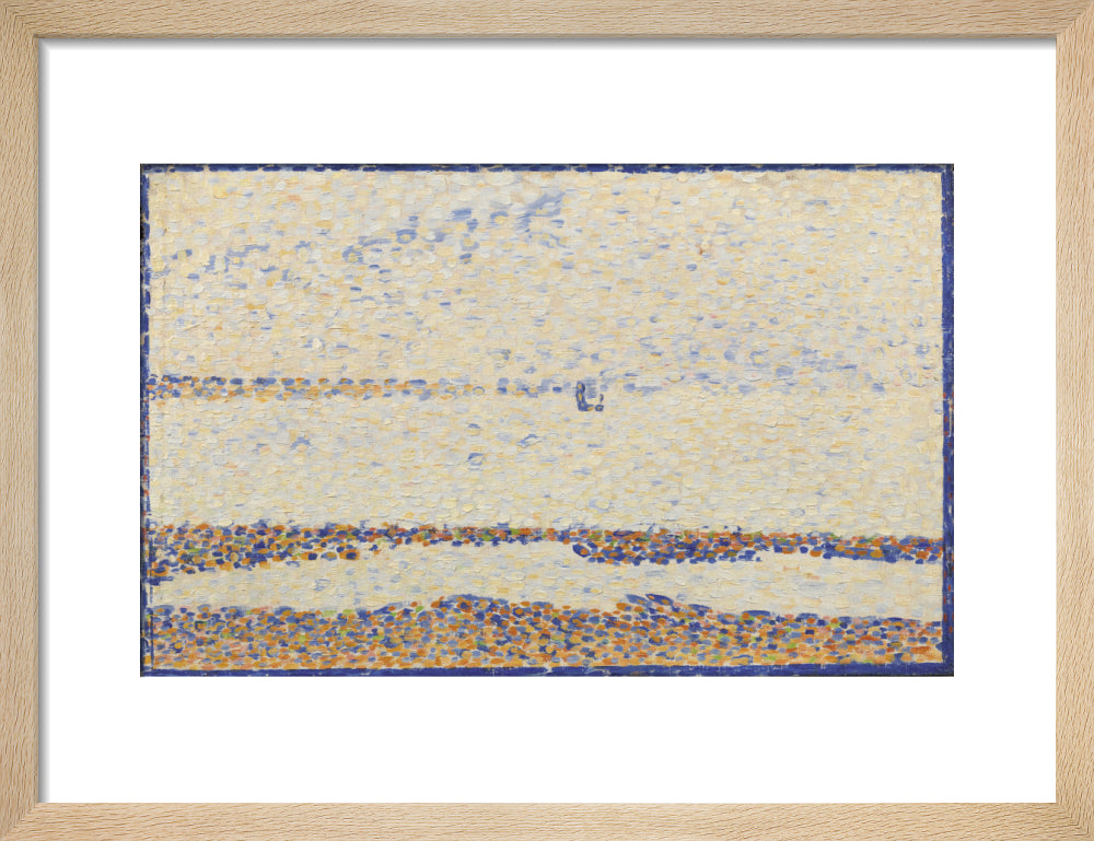 The Beach at Gravelines (art print, small, natural)