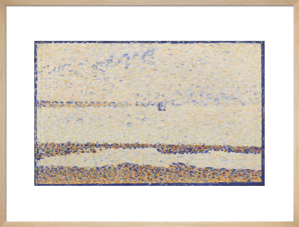 The Beach at Gravelines (art print, large, natural)