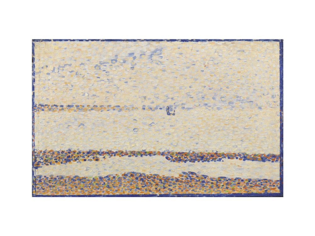 The Beach at Gravelines (art print, medium, unframed)
