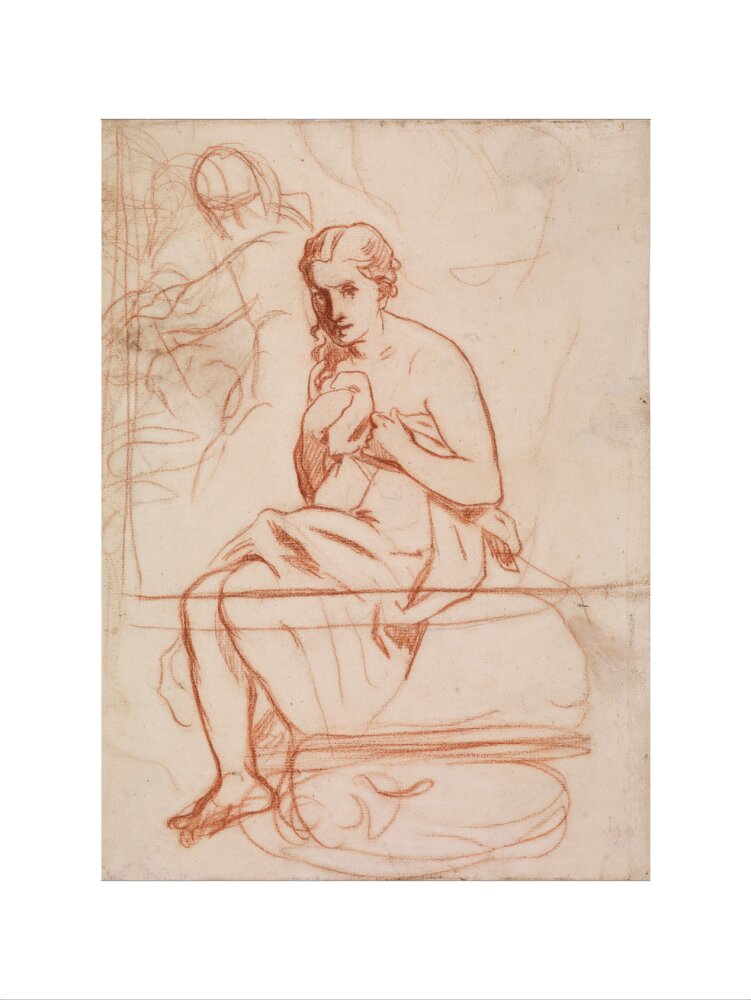 La toilette (art print, small, unframed)