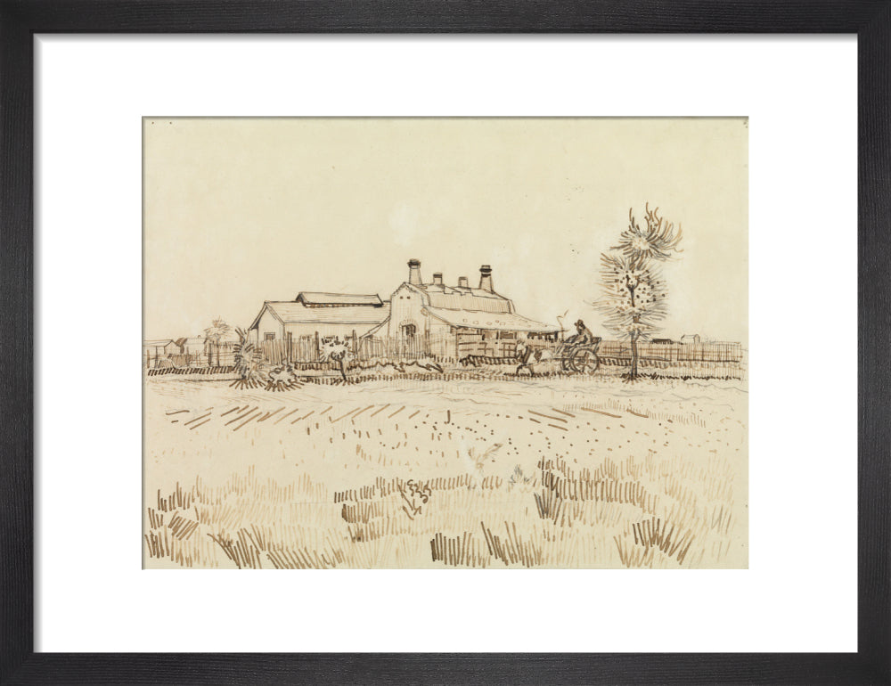 A Tile Factory (art print, small, black)