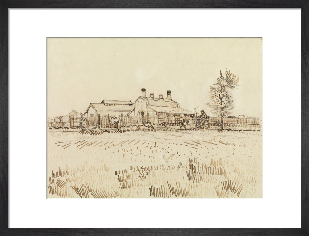 A Tile Factory (art print, medium, black)