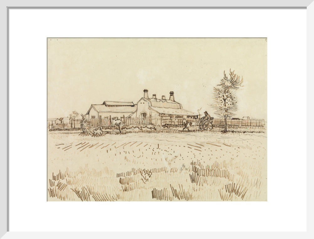 A Tile Factory (art print, medium, white)