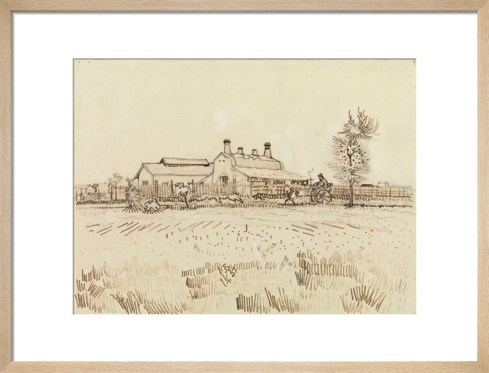 A Tile Factory (art print, medium, natural)