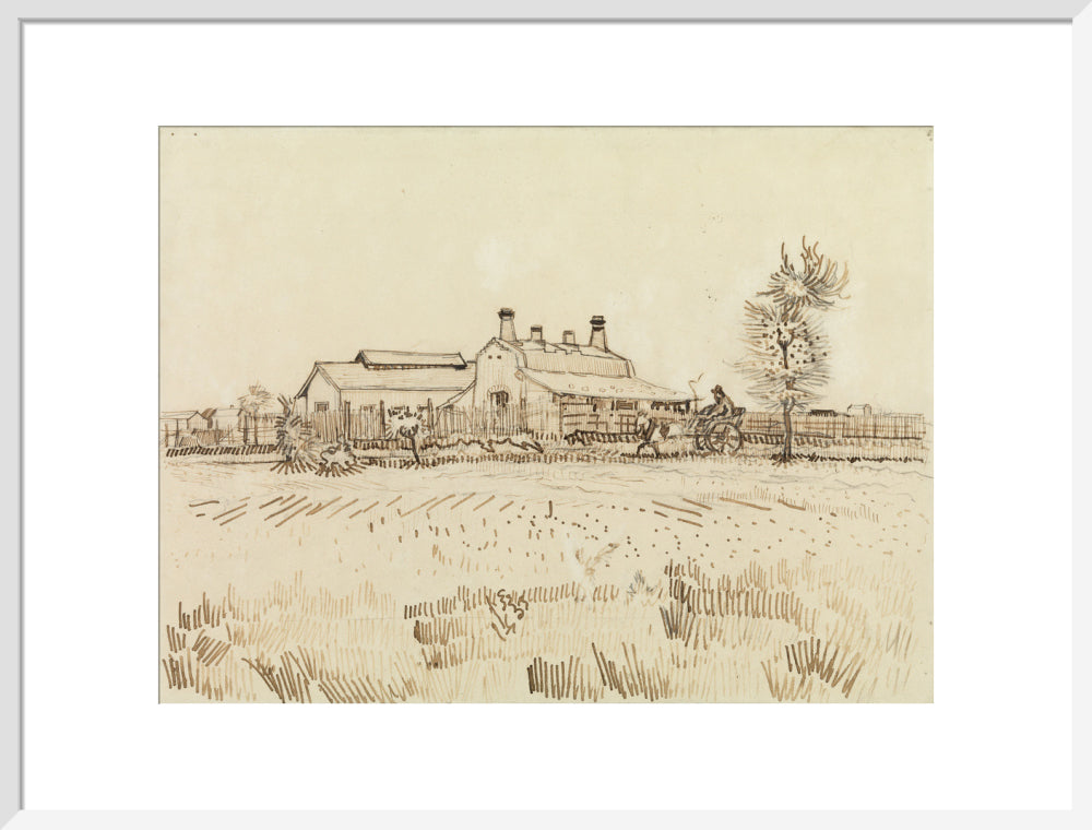 A Tile Factory (art print, large, white)