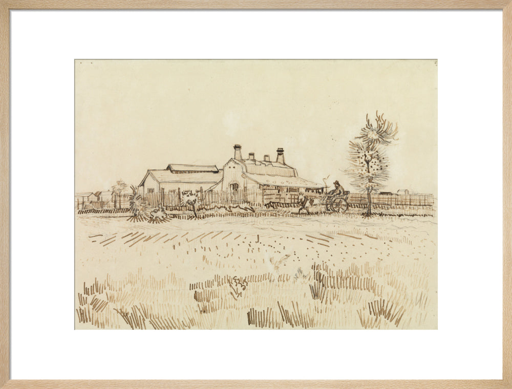 A Tile Factory (art print, large, natural)