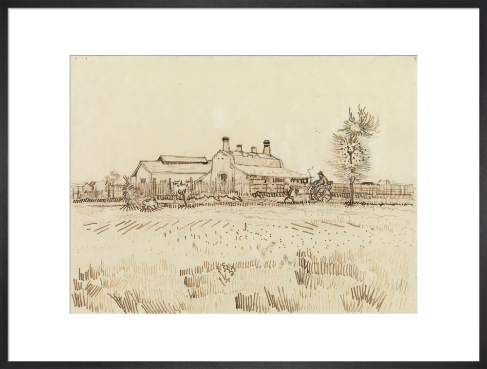 A Tile Factory (art print, extra large, black)