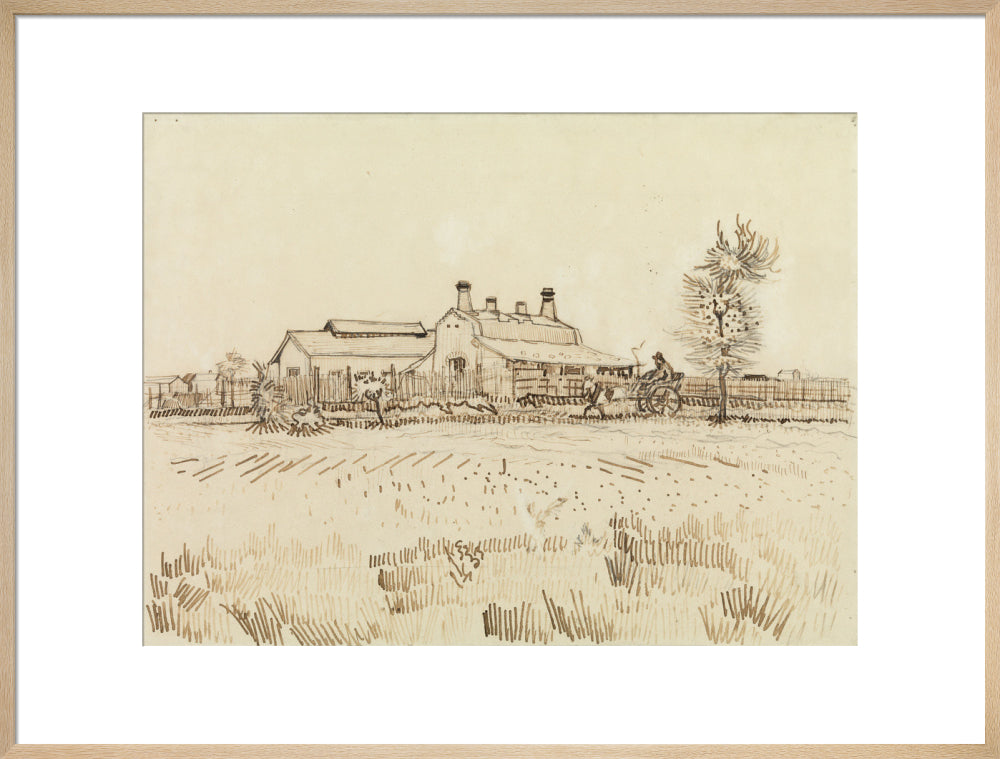 A Tile Factory (art print, extra large, natural)