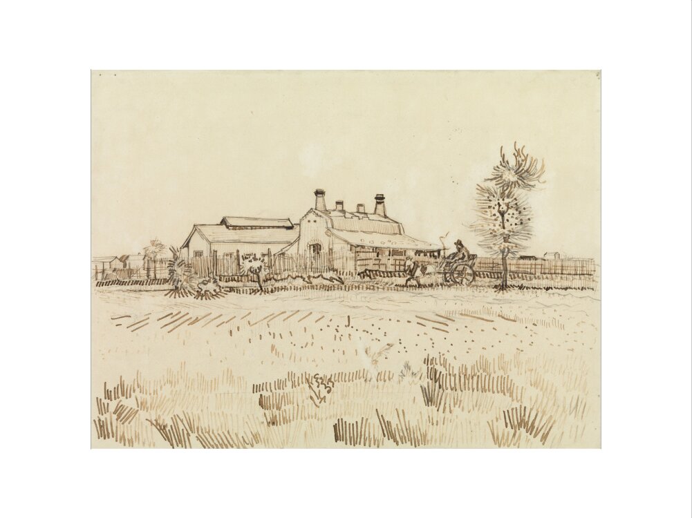 A Tile Factory (art print, large, unframed)