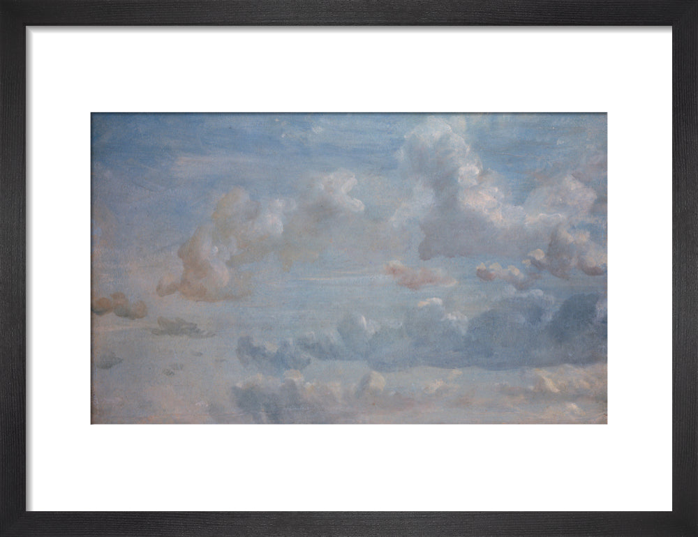 Cloud Study (art print, small, black)